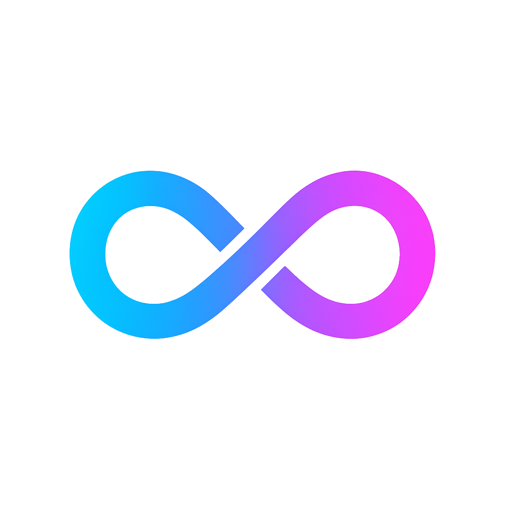 Project_VALUE_logo_infinity_symbol Blue and purple infinity symbol of the Project VALUE logo